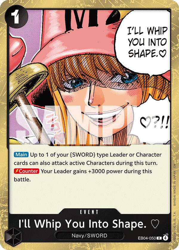 I'll Whip You Into Shape.  (EB04-050)